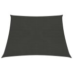Voile toile d'ombrage parasol 160 g / m 4 / 5 x 3 m pehd anthracite helloshop26 02 0008930 Voile toile d'ombrage parasol 160 g / m 4 / 5 x 3 m pehd anthracite helloshop26 02 0008930
