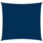 Voile toile d'ombrage parasol tissu oxford carré 6 x 6 m bleu helloshop26 02 0009526 Voile toile d'ombrage parasol tissu oxford carré 6 x 6 m bleu helloshop26 02 0009526