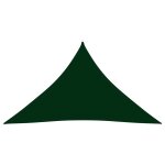 Voile toile d'ombrage parasol tissu oxford triangulaire 4 x 4 x 5, 8 m vert foncé helloshop26 02 0009884 ... Voile toile d'ombrage parasol tissu oxford triangulaire 4 x 4 x 5, 8 m vert foncé helloshop26 02 0009884 ...