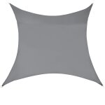 Voile toile d'ombrage de protection polyester polyuréthane 3 x 3 m gris foncé helloshop26 03 0004588 Voile toile d'ombrage de protection polyester polyuréthane 3 x 3 m gris foncé helloshop26 03 0004588