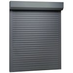 Volet roulant aluminium 100 x 130 cm anthracite