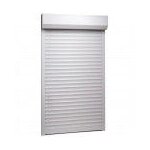 Volet roulant aluminium 110 x 220 cm blanc