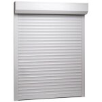 Volet roulant aluminium 120 x 150 cm blanc