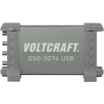 Voltcraft dso - 3074 oscilloscope usb 70 mhz 4 canaux 250 mch / s 16 kpts 8 bits mmoire numrique (dso), ...