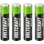 Voltcraft - pile rechargeable lr3 (aaa) hr03 nimh 1100 mah 1. 2 v 4 pc(s) w811162
