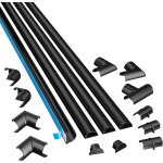 Vornixorsarlshop - 3015kit002 kits de goulottes, cachez et prot�gez les c�bles facilement, goulotte d�corative ...