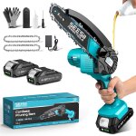 Vornixorsarlshopmini tron�onneuse � batterie, 6 pouces tron�onneuse electrique sans fil, avec injecteur ...