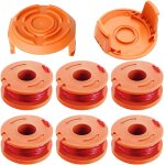 Wa0010 fil de coupe - bordure 3 m pour worx wg180 wg163 wg175 wg150 wg151 wg152 wg153 wg154 wg160 coupe ...