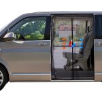 Wag - moustiquaire magntique pour vw t5 t6 pour porte coulissante, moustiquaire, protection solaire, ...