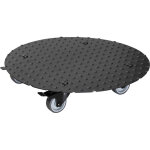 Wagner - plateau roulant pour plantes en aluminium alaska,