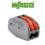Wago 15 bornes de connexion rapide s222 domino sucre 3760162265729 electrique electricite lot set pack ...