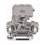 Wago 281 - 611 bornier 2p gris