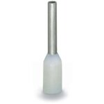 Wago - embout simple d'extr�mit� de c�ble 216 - 201 0. 5 mm x 9 mm partiellement isol� blanc 1000 pc(s) ...