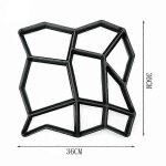 Walk maker, path mate pochoir pour pavage, moules en béton, pavés, allées, moules en ciment pour patio ... Walk maker, path mate pochoir pour pavage, moules en béton, pavés, allées, moules en ciment pour patio ...