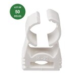 Wavin - collier tube Ø25 50 pièces - 4032771 Wavin - collier tube Ø25 50 pièces - 4032771