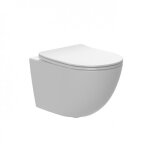 Wc suspendu sans bride - 360 x 360 x 485 mm - belvoye sarodis
