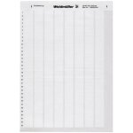 Weidm�ller 1695711044 - 1 lm writoon 18x34 ws etiquette lasermark 12. 7 x 18 mm couleur de la surface ...
