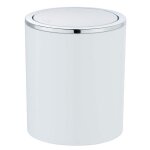 Wenko 23930100 poubelle  couvercle oscillant inca, capacit: 2 l, abs, 14 x 16, 8 x 14 cm, blanc