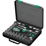 Wera 8100 sc 2 jeu cliquet zyklop speed � emmanchement 1 / 2 , m�trique, 37 pi�ces - 05003645001