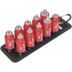 Wera belt b vde 1 zyklop jeu de douille - embouts torx / vis à six pans creux 3 / 8 , isolées, avec fonction ... Wera belt b vde 1 zyklop jeu de douille - embouts torx / vis à six pans creux 3 / 8 , isolées, avec fonction ...