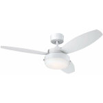 Westinghouse - ventilateur de plafond alloy 105 cm blanc avec lumi�re