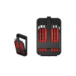 Wiha jeu d'embouts slim electric boite de 6 embouts slimbit fente (43152)