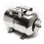 Wiltec réservoir pression à vessie ¿ 50 litres ¿ 550 x 360 x 375 mm ¿ en acier inoxydable ¿ version ... Wiltec réservoir pression à vessie ¿ 50 litres ¿ 550 x 360 x 375 mm ¿ en acier inoxydable ¿ version ...