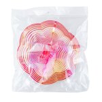 Wind spinner 3d repoussant les oiseaux, dcoration colore pour jardin, face pendentif, dcoration de ...