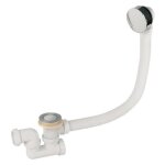 Wirquin sp5603 vidage de baignoire  cble avec siphon chrome