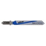 Wolfcraft 2 lames pour scie sauteuse queue en t bosch l52mm