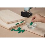 Wolfcraft lot de 20 lamelles d'assemblage prencolles - n0