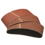 Wolfcraft 5 bandes abrasives, 76 x 457 mm, grain 40, 80, 120 Wolfcraft 5 bandes abrasives, 76 x 457 mm, grain 40, 80, 120