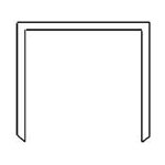 Wolfcraft agrafes type 053 14mm 7046000