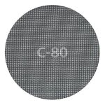 Wolfcraft d'arr�t de grille lin diam�tre 180mm, grain 80, pour assiettes, lot de 5, abrasives autoagrippantes ...