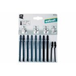 Wolfcraft assortiments de lames de scie sauteuse bosch 10 lames