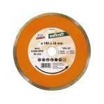 Wolfcraft disque diamant  jante continue, spcial carrelette 180x30 / 25, 4 mm