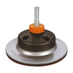 Wolfcraft plateau fixoflex, tige 8 mm (ce), . pour disques r�f. 2213 - 2225 et 2241 - 2243