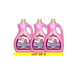 Woolite lot de 3 lessives liquide laine et soie - 1, 5l
