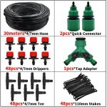 Wujie 5 - 100m tuyau d'arrosage de jardin 4 / 7mm pvc micro tuyau d'irrigation goutte à goutte tube d'irrigati ... Wujie 5 - 100m tuyau d'arrosage de jardin 4 / 7mm pvc micro tuyau d'irrigation goutte à goutte tube d'irrigati ...