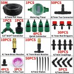 Wujie 5 - 100m tuyau d'arrosage de jardin 4 / 7mm pvc micro tuyau d'irrigation goutte à goutte tube d'irrigati ... Wujie 5 - 100m tuyau d'arrosage de jardin 4 / 7mm pvc micro tuyau d'irrigation goutte à goutte tube d'irrigati ...