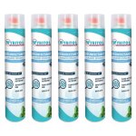 Wyritol lot de 5 aérosols désinfectant grands espaces - purifie l'air - parfum menthe - 750ml Wyritol lot de 5 aérosols désinfectant grands espaces - purifie l'air - parfum menthe - 750ml