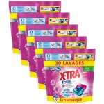 X - tra lot de 5 lessives trio - capsule total d�o fra�cheur + fleuri x30