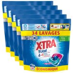 X - tra lot de 5 lessives trio - capsule total x34