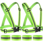 Xekal - kit sécurité nuit pro (2 gilets réfléchissants + 4 bracelets fluos)â¿veste haute visibilité en ... Xekal - kit sécurité nuit pro (2 gilets réfléchissants + 4 bracelets fluos)â¿veste haute visibilité en ...