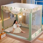Yanyangtian été moustiquaire camping pliable lit carré net tente moustiquaire pour lit auvent lit rideau ... Yanyangtian été moustiquaire camping pliable lit carré net tente moustiquaire pour lit auvent lit rideau ...