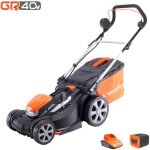 Yard force tondeuse à gazon rotative sans fil 40cm, avec batterie lithium - ion 40v et chargeur rapide ... Yard force tondeuse à gazon rotative sans fil 40cm, avec batterie lithium - ion 40v et chargeur rapide ...