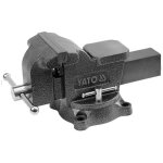 Yato etau d'�tabli avec avec base pivotante 125 mm