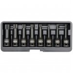 Yato kit de douilles  impact huit pices noir yt - 1069