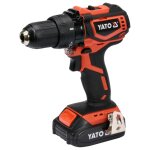 Yato perceuse  percussion sans balais avec batterie 2, 0ah 18v 42nm