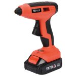 Yato pistolet à colle à haut débit avec batterie li - ion 1, 5ah 11mm 18v Yato pistolet à colle à haut débit avec batterie li - ion 1, 5ah 11mm 18v